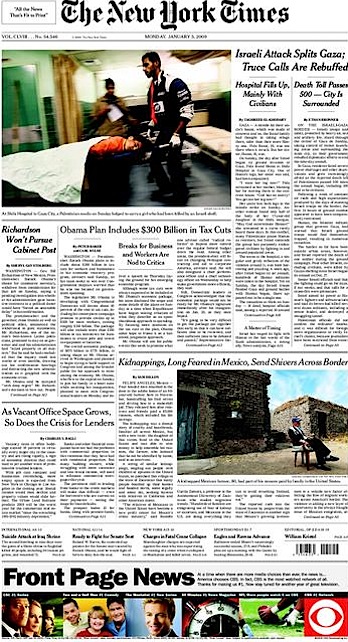 the new york times front page. new-york-times-ad-front-page.